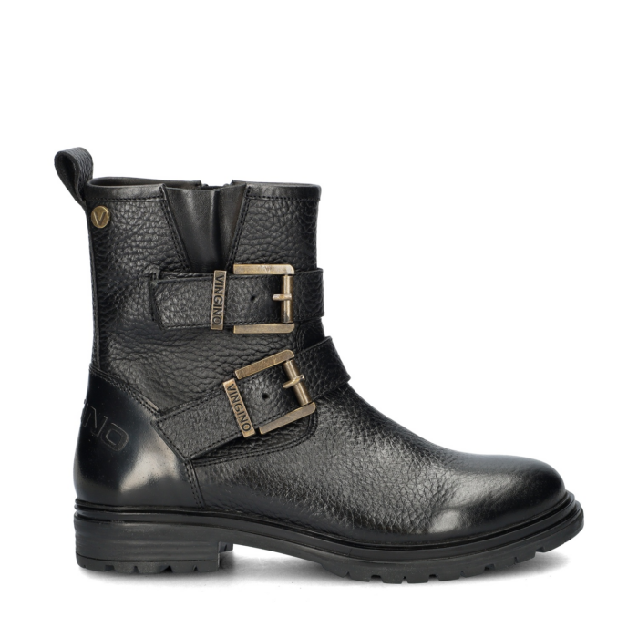 VINGINO Zetta bikerboots – Zwart