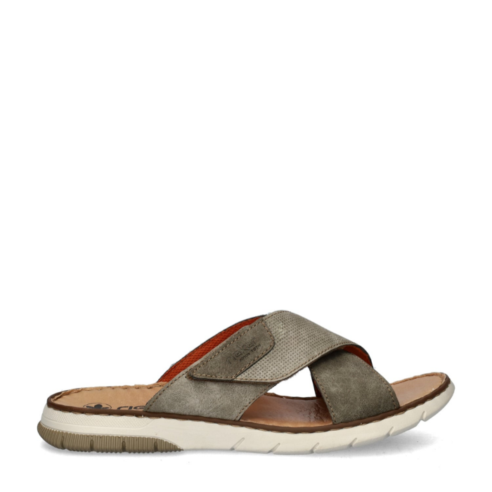 Rieker slippers – Taupe