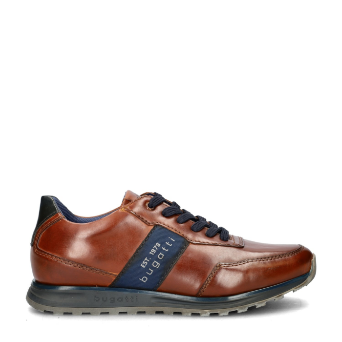 Bugatti lage sneakers – Cognac