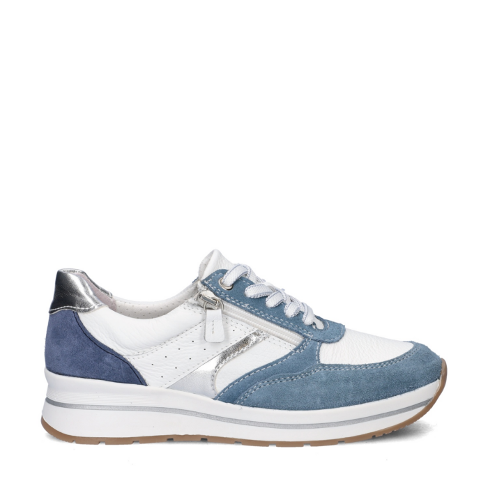 Nelson Flex lage sneakers – Blauw