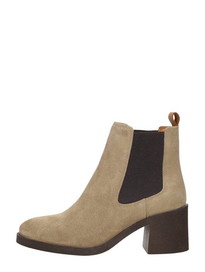Palpa Enkellaarsjes Hak – Taupe