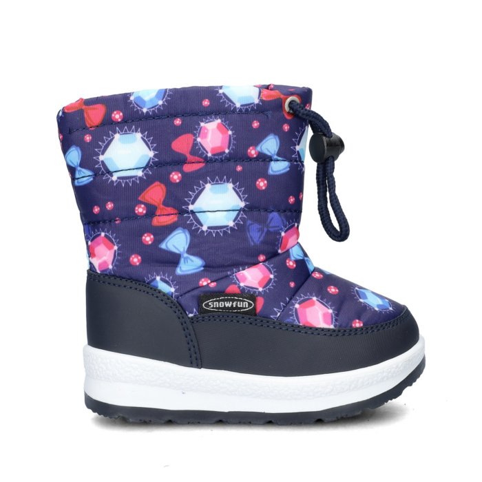 Snow Fun snowboots – Blauw