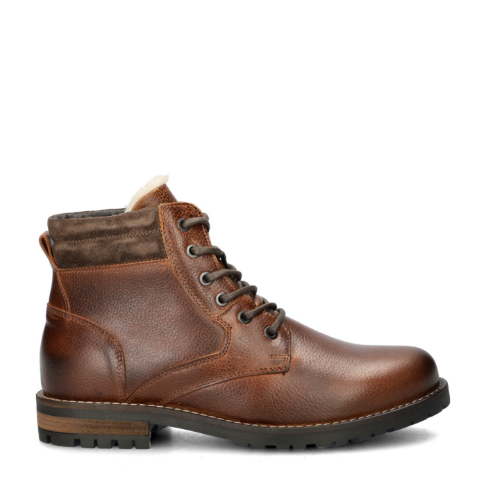 Nelson veterboots – Cognac
