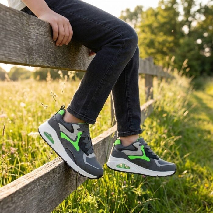 Skechers Uno Gen1 Sneakers grijs Synthetisch