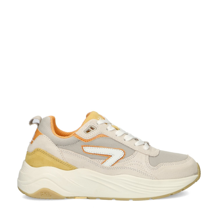 Hub Glide lage sneakers – Beige