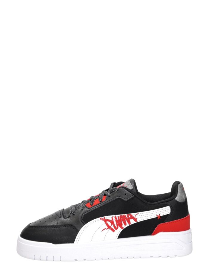 Puma Shuffle Downtown Lo Mid 90s Jr – Zwart
