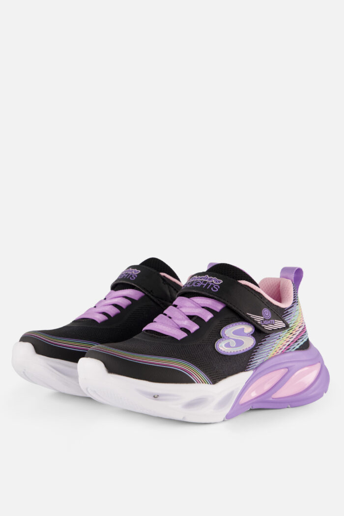 Skechers S-Lights Cosmic Glow Sneakers zwart