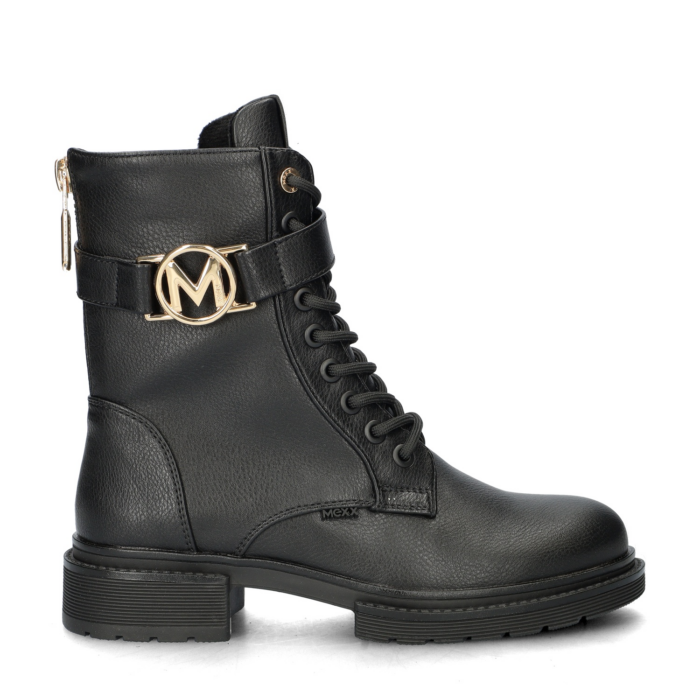 Mexx Kimberly bikerboots – Zwart