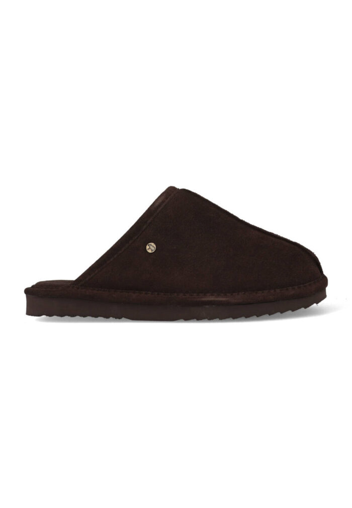 Warmbat Pantoffels Barron Choco Bruin