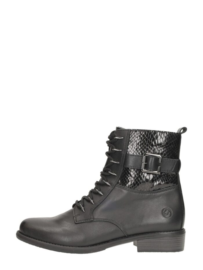 Remonte Veterschoenen Hoog – Zwart