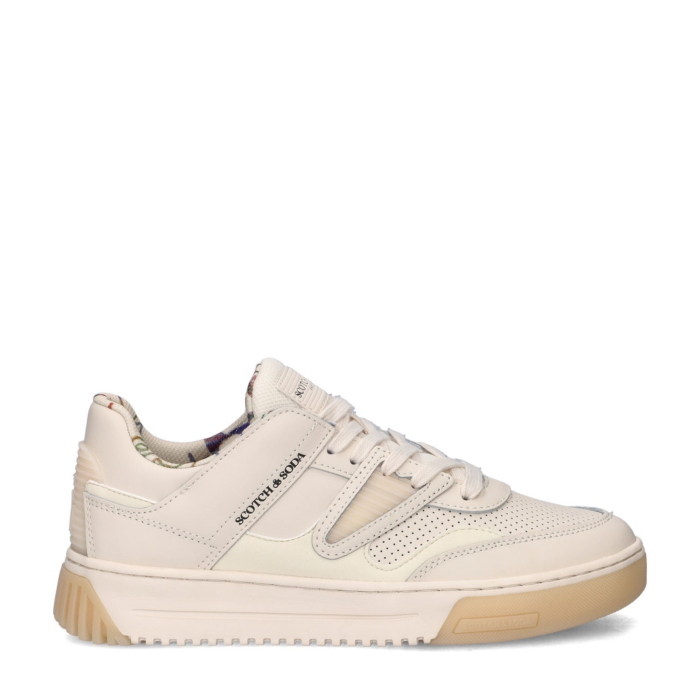 Scotch & Soda New Cup lage sneakers – Wit
