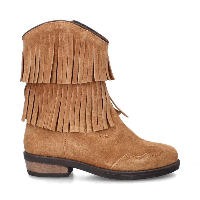 Nelson Kids rits- & gesloten boots – Cognac