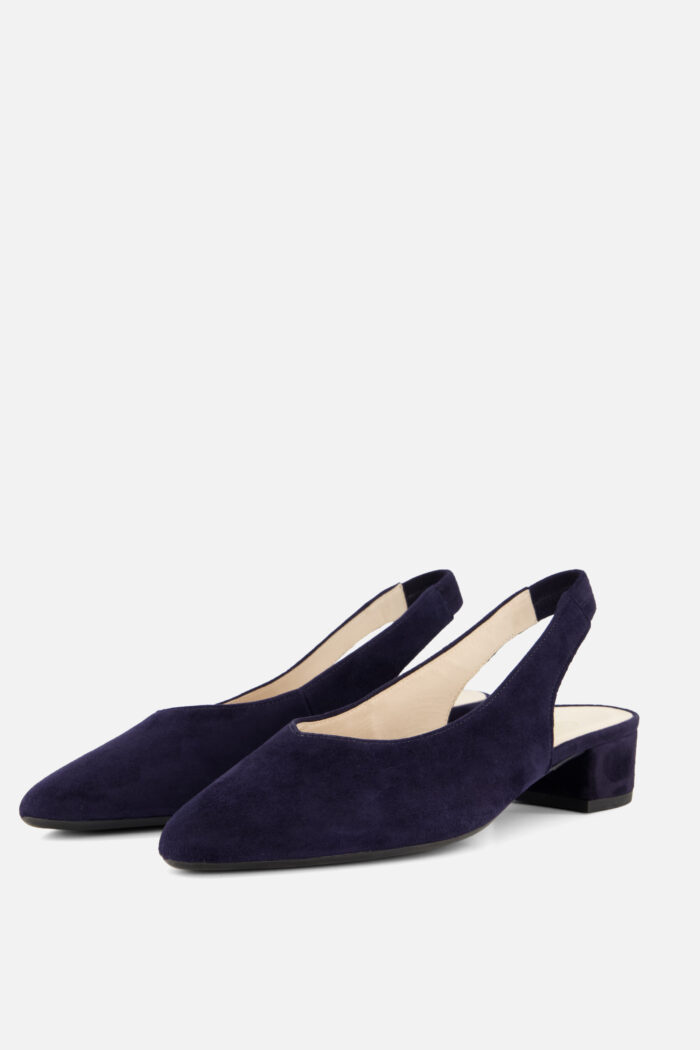 Gabor Slingbacks blauw Suède
