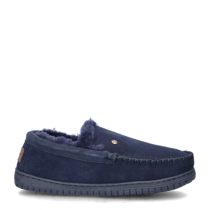 Warmbat Australia Grizzly pantoffels – Blauw