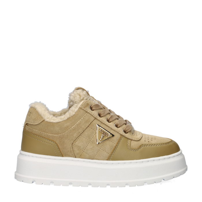 Guess Terria lage sneakers – Beige