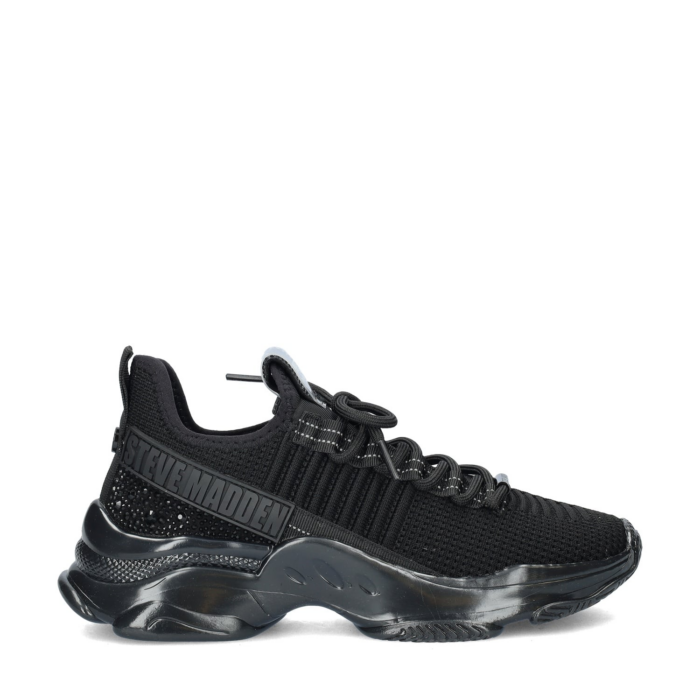 Steve Madden Maxilla lage sneakers – Zwart