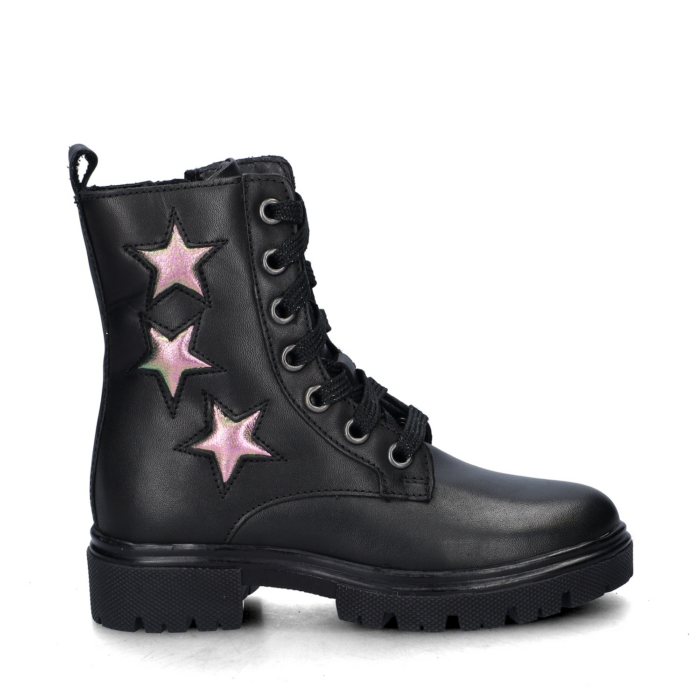 Nelson Kids rits- & gesloten boots – Zwart