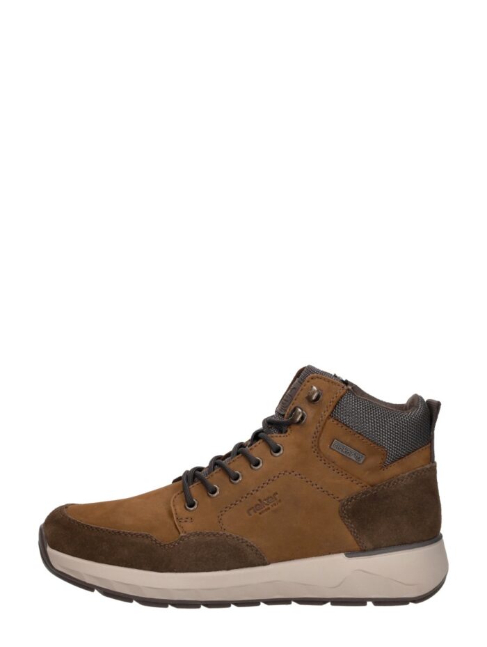 Rieker Veterschoenen Hoog – Cognac