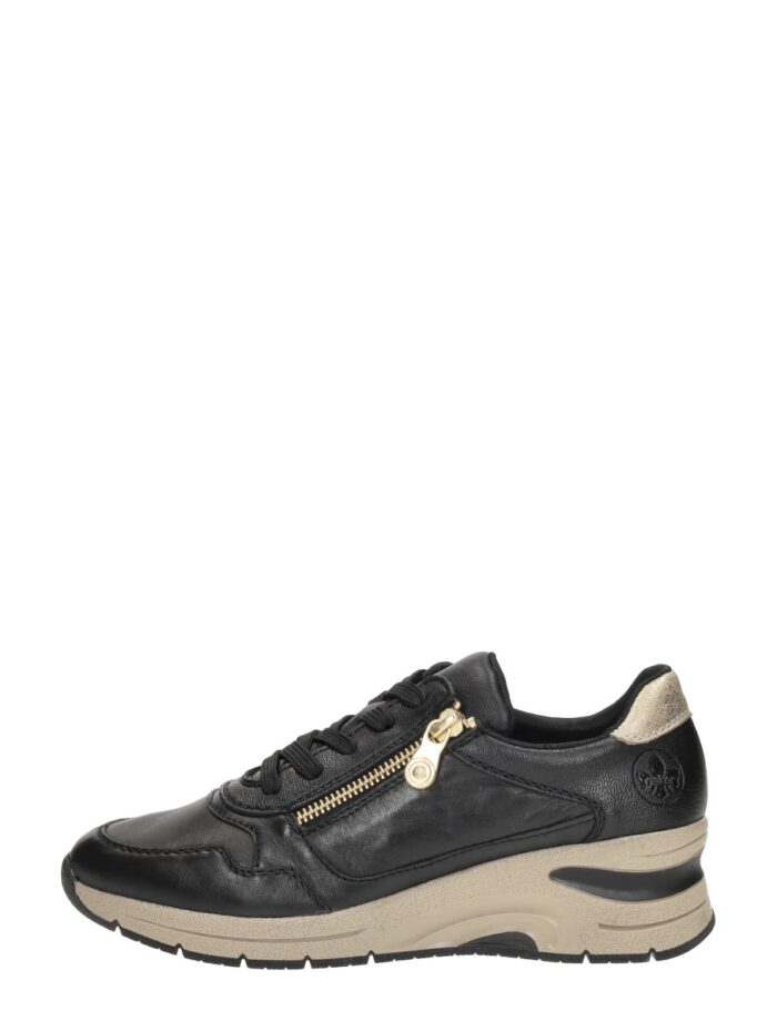 Rieker Sneakers Laag – Zwart