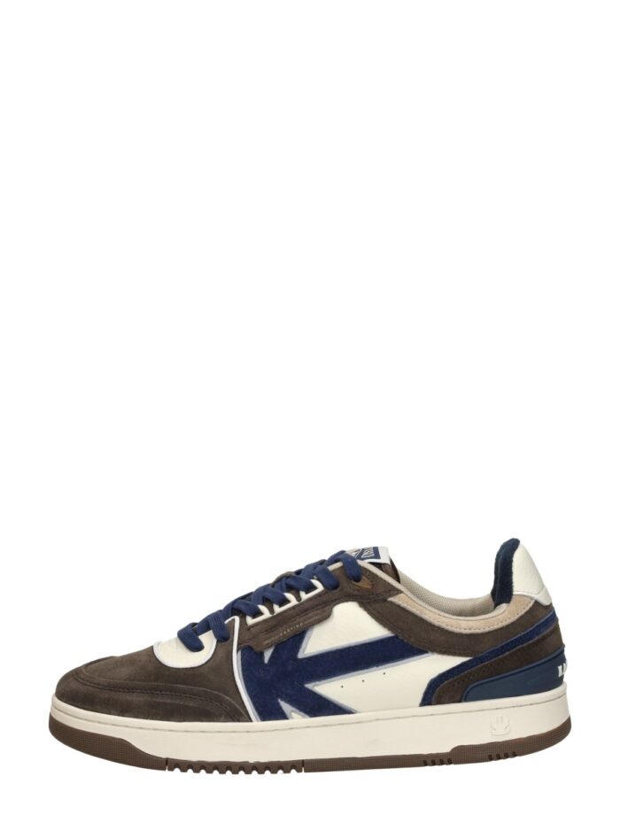 Kaotiko Boston Piping Suede – Donkerbruin