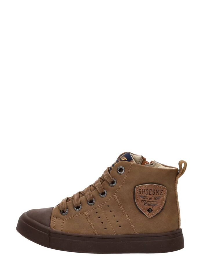 Shoesme Veterschoenen Hoog – Cognac