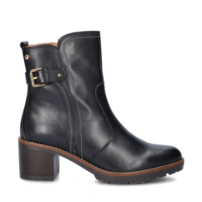 Pikolinos Llanes rits- & gesloten boots – Zwart