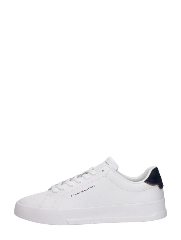 Tommy Hilfiger Tommy Hilfiger Court Core Sneakers wit Leer