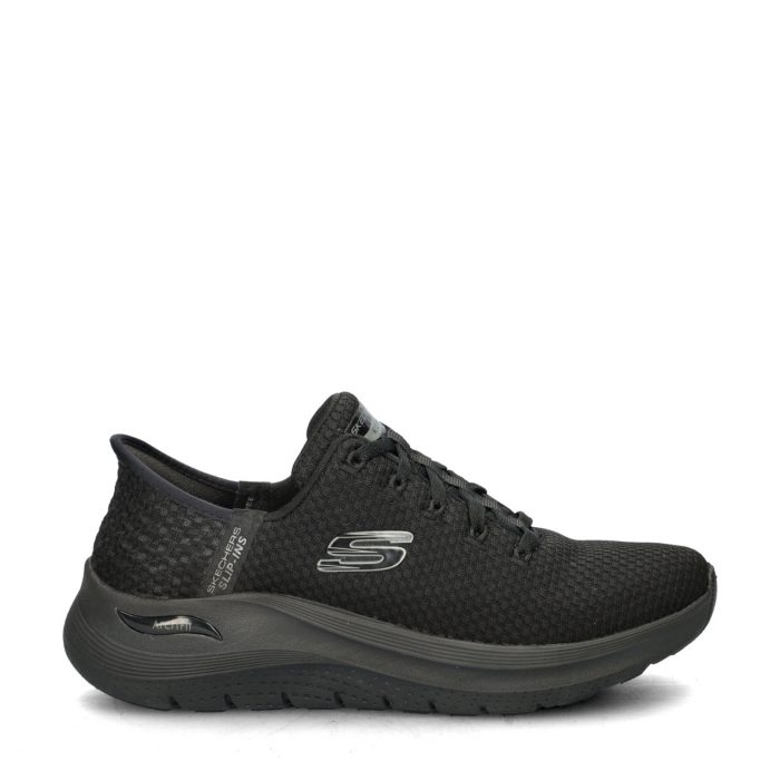 Skechers Hands Free Skip-Ins Arch Fit 2.0 instapschoenen – Zwart