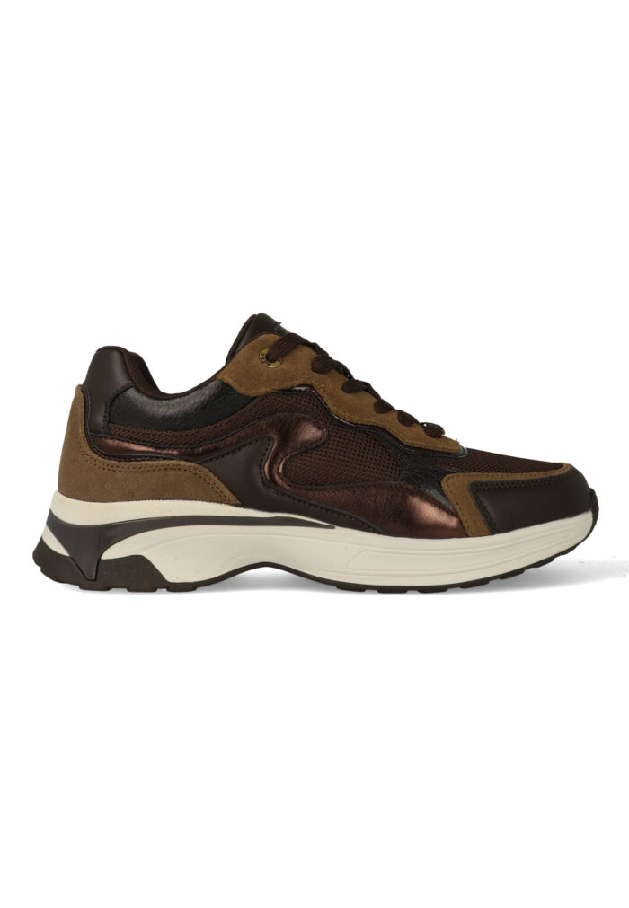 Mexx Sneakers Portia Love Donkerbruin – Bruin