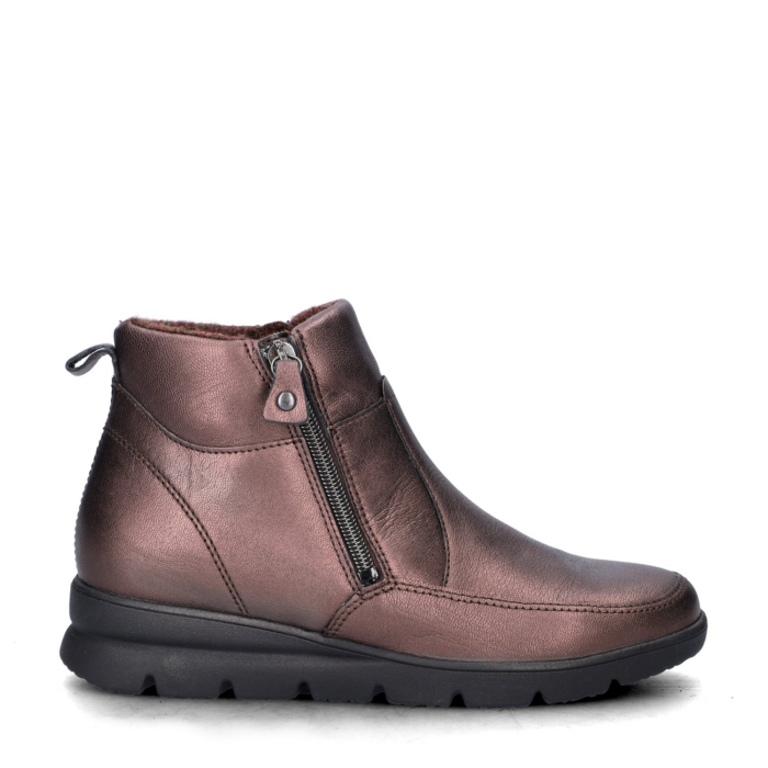 Waldläufer Bruni rits- & gesloten boots – Brons