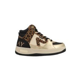 REPLAY Epic JR 20 sneakers zwart/panter/goud