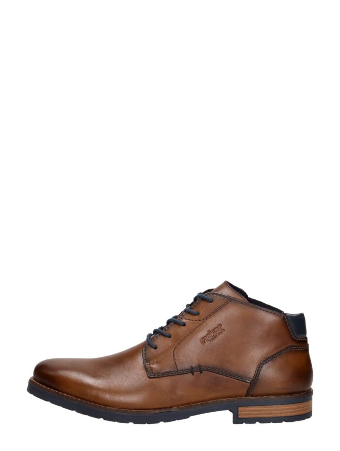 Rieker Veterschoenen Hoog – Cognac