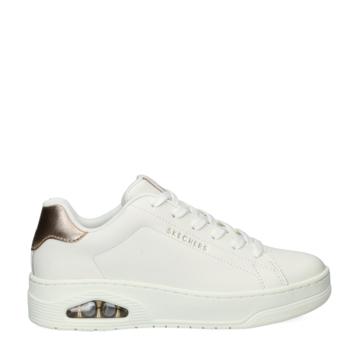 Skechers Uno Court lage sneakers – Wit
