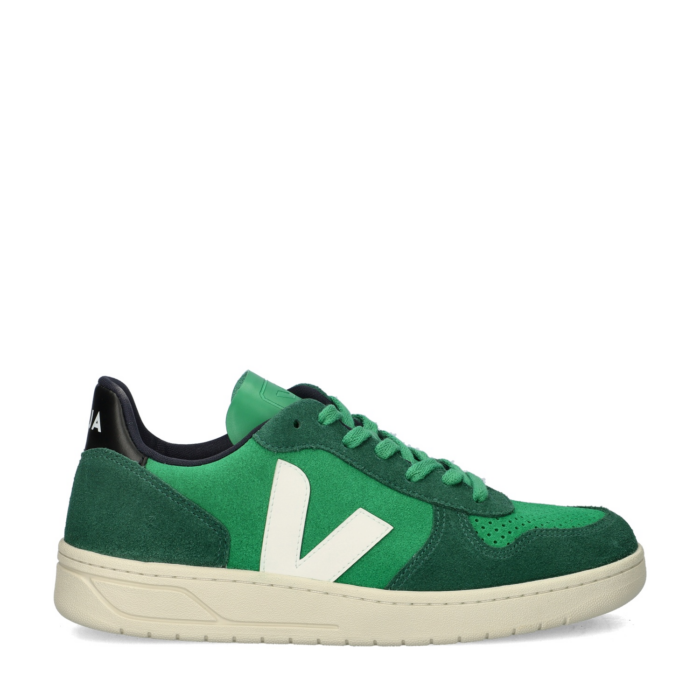 Veja V-10 lage sneakers – Groen