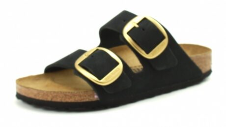 Birkenstock Arizona Big Buckle Zwart BIR71 – Zwart,Roze