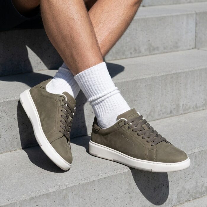 Cycleur de luxe Cycleur De Luxe K8 Sneakers groen Leer