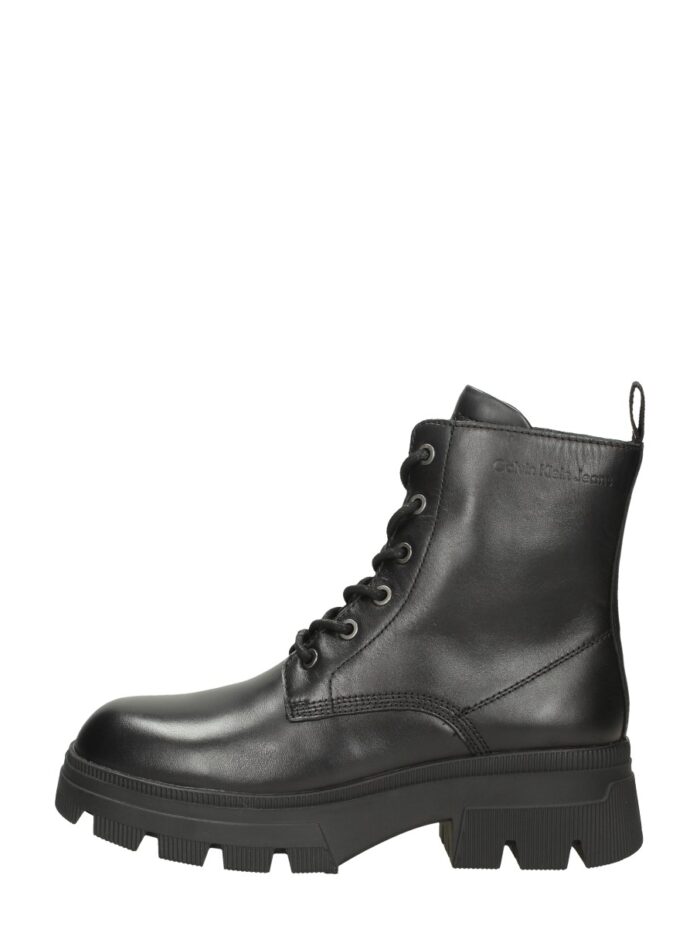 Calvin Klein Chunky Combat Laceup Boot – Zwart