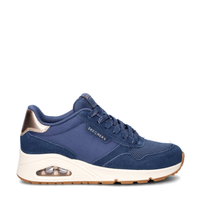 Skechers Uno lage sneakers – Blauw