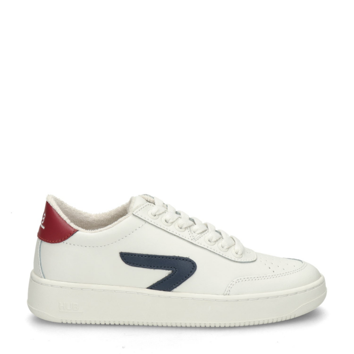 Hub Baseline lage sneakers – Wit