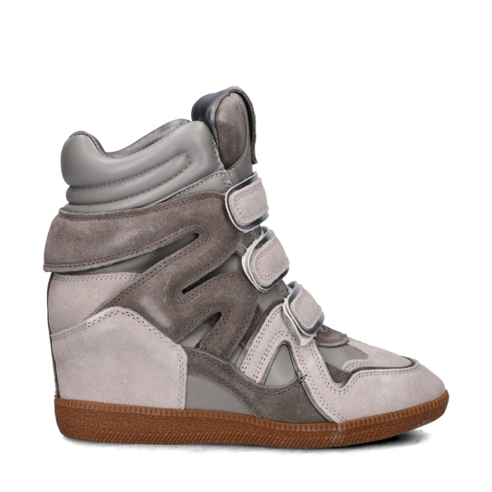 Steve Madden Mavis hoge sneakers – Grijs