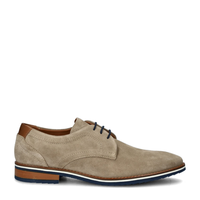 Nelson Roman lage nette schoenen – Beige