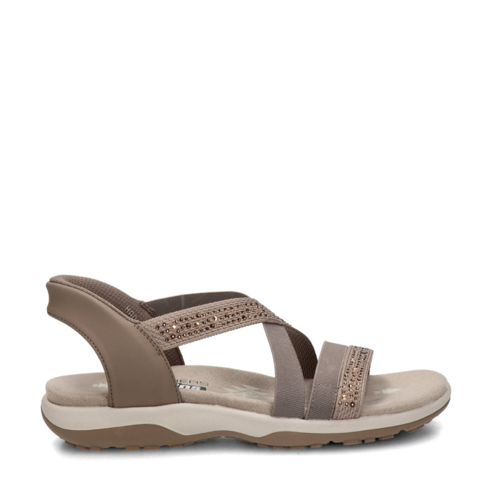 Skechers Hands Free Slip-Ins Reggae Slim sandalen – Bruin