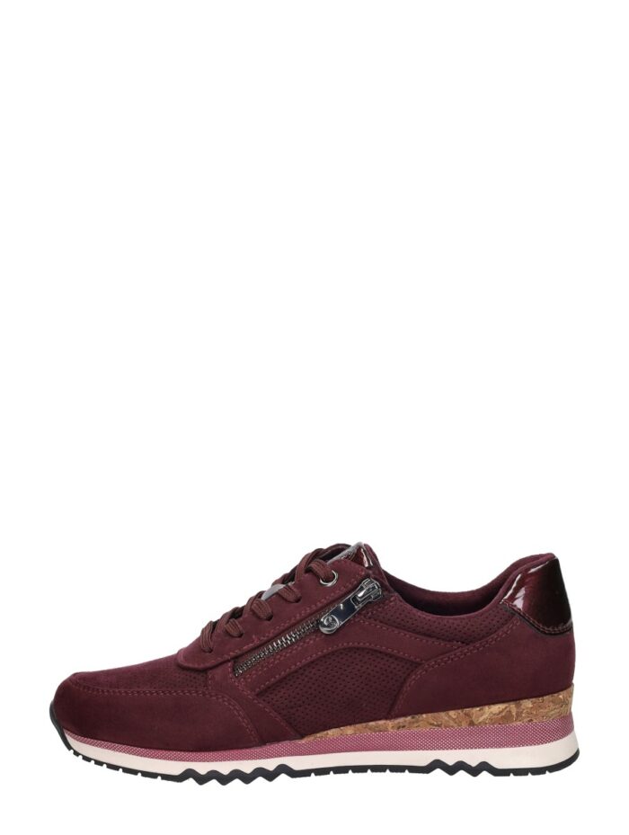 Marco Tozzi Sneakers Laag – Bordeaux