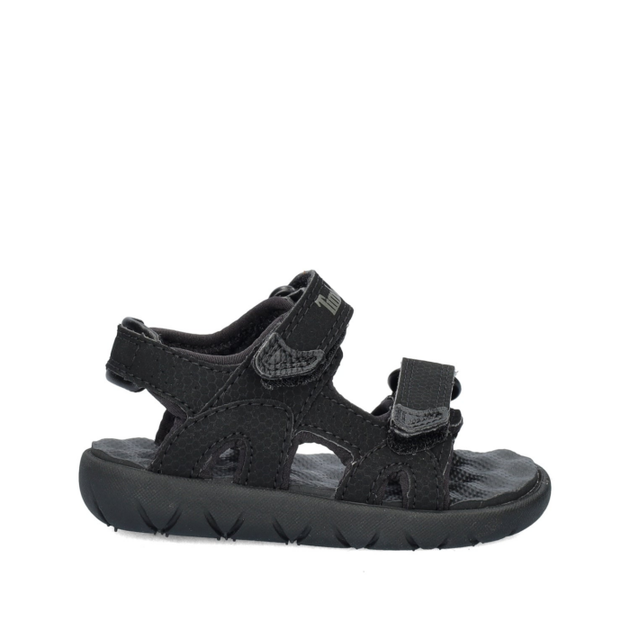 Timberland Perkins Row 2-Strap Sandalen zwart