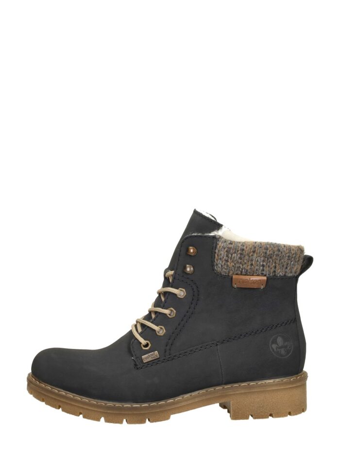 Rieker Veterschoenen Hoog – Blauw