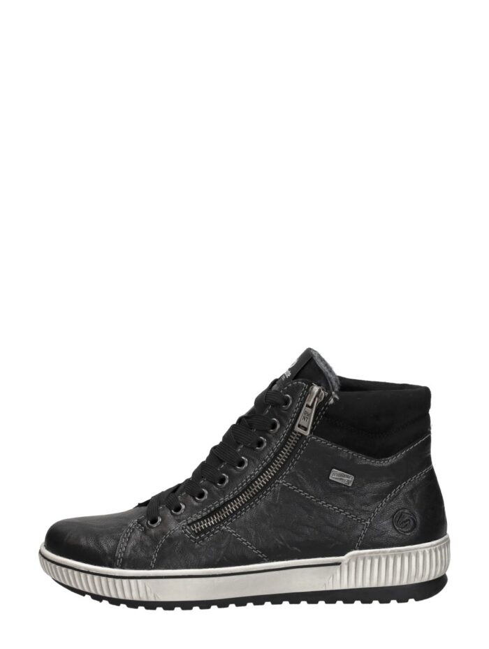 Remonte Veterschoenen Hoog – Zwart