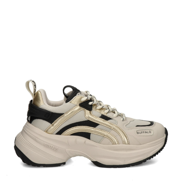 Buffalo Valencia One lage sneakers – Beige
