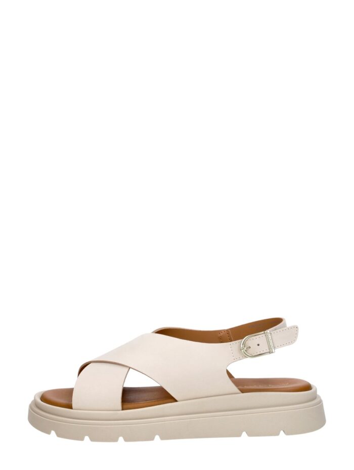 tamaris Sandalen Plat – Gebroken wit
