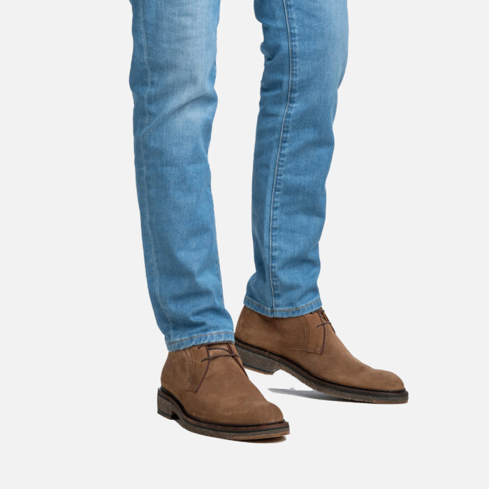 Floris van Bommel Floris van Bommel de Tanker Veterboot cognac Suede