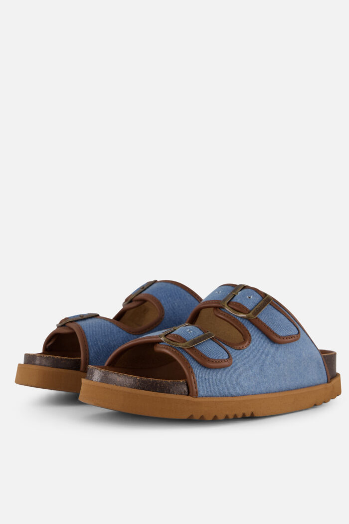 Scholl Juliette Slippers blauw Synthetisch
